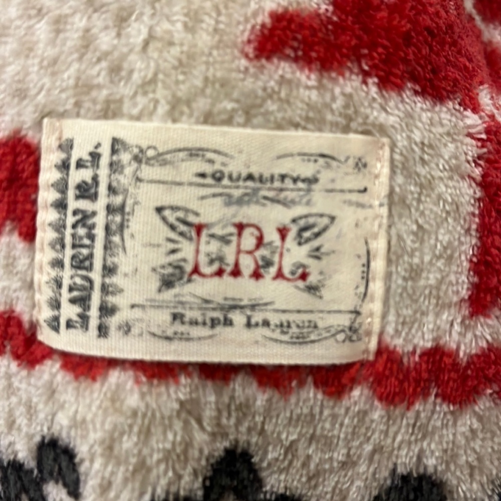 Polo Ralph Lauren Plaid Fleece Throw Blanket decor holiday new 60”x70” Christmas - Picture 5 of 9